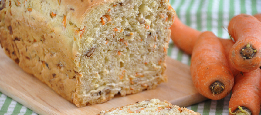 Pão de cenoura: o pão caseiro perfeito para o café da manhã